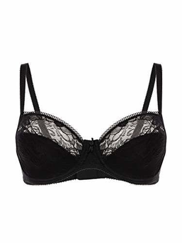 Producto Felina Conturelle by 805822-004 Women's Secret Garden Black Embroidered Underwired Full Cup