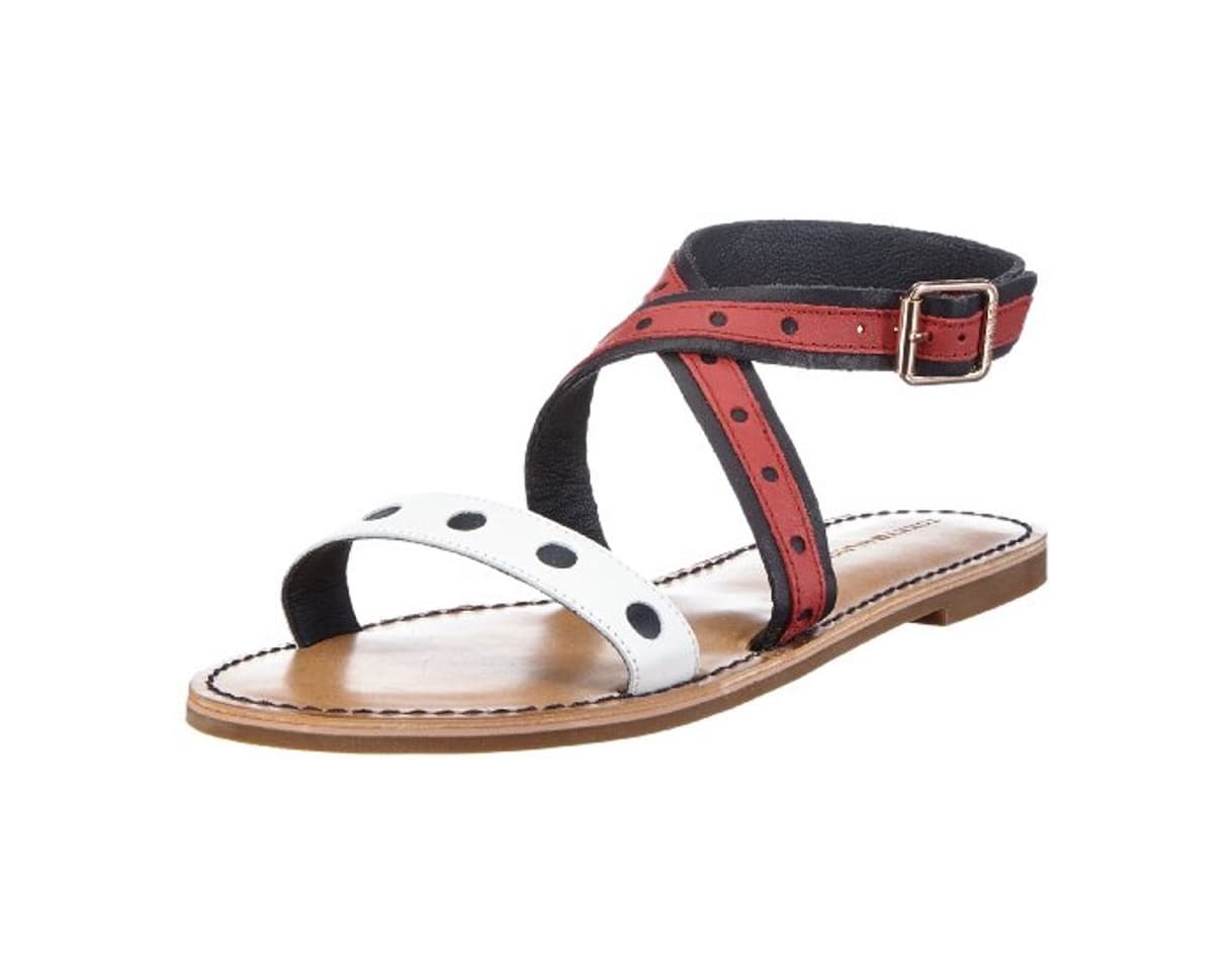 Fashion Tommy Hilfiger Julia 14 - Sandalias de Cuero Mujer