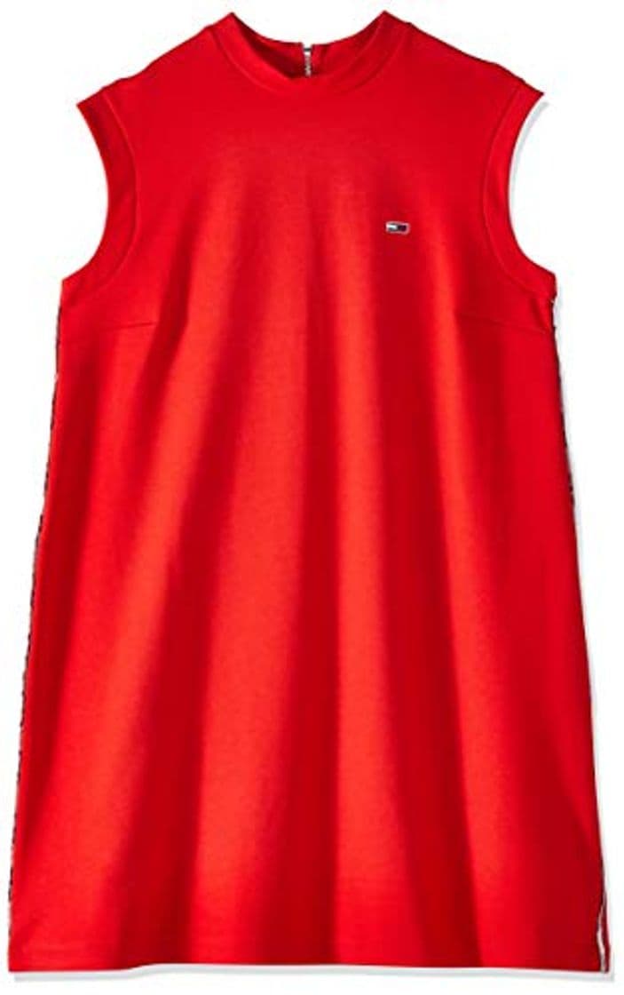 Place Tommy Hilfiger A- Line Piping Dress vestido, Rojo