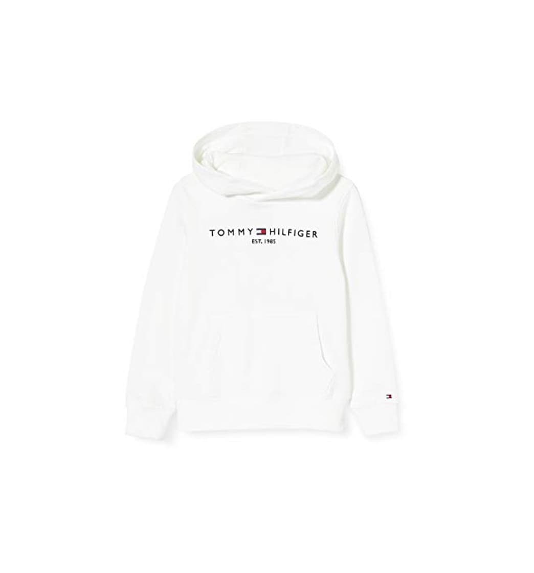 Fashion Tommy Hilfiger Essential Hoodie Capucha, Blanco