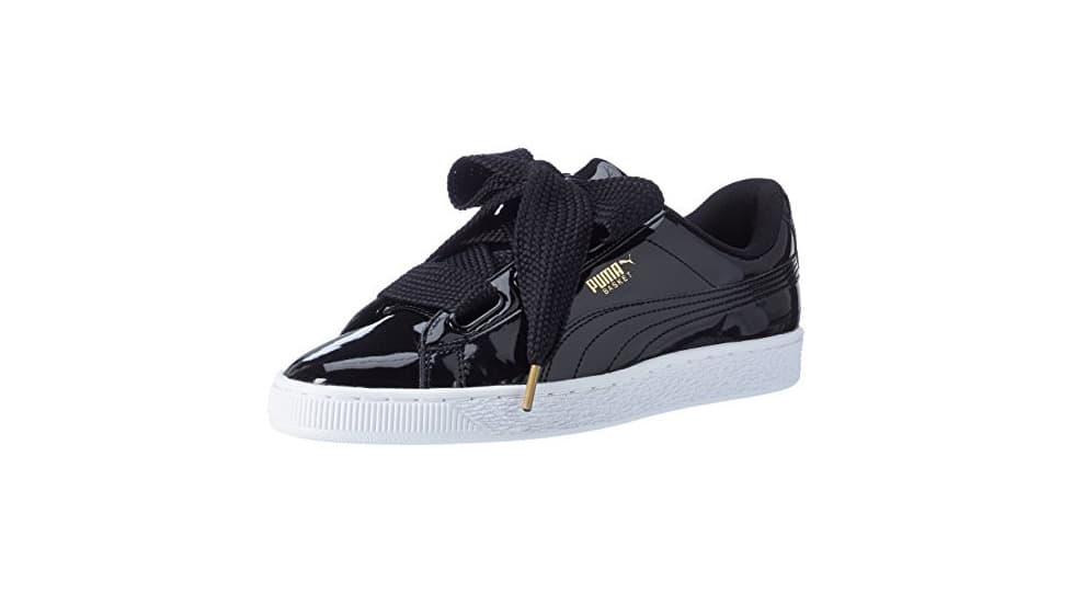 Moda Puma Basket Heart Patent