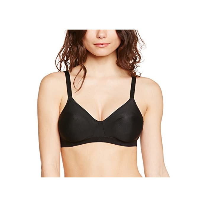 Producto Naturana Jade -  Sujetador deportivo para mujer, color Negro, talla 90C