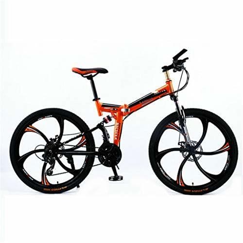 Producto PHY Bicicleta Plegable de Adultos Bicicleta de montaña de Doble suspensión de