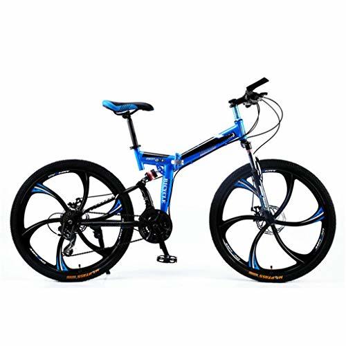 Producto PHY Bicicleta de montaña Plegable Adulto Bici de Doble suspensión Completa