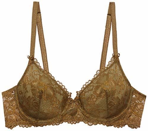 Product Savage X Fenty Floral Lace Unlined Bra, Sujetador para Mujer, Verde