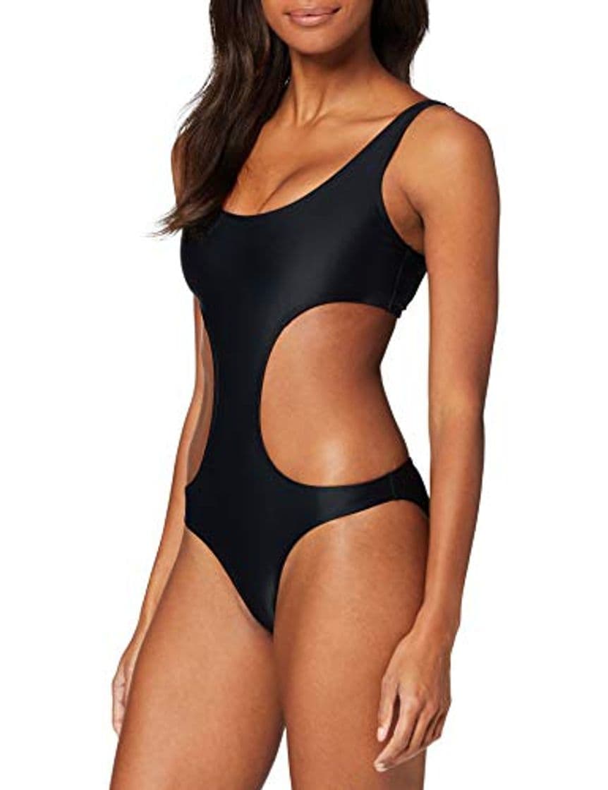 Moda Urban Classics Ladies Monokini Trikini, Negro