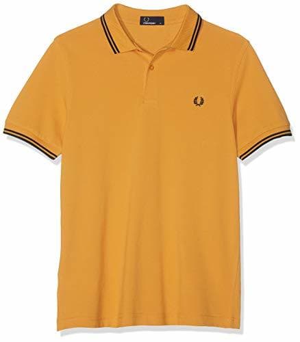 Producto Fred Perry Twin Tipped Shirt Polo, Amarillo