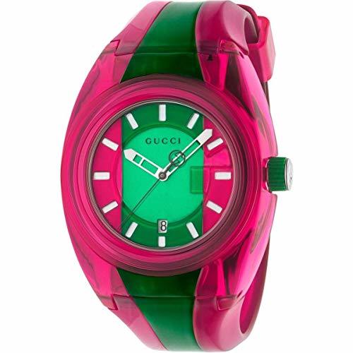 Producto Reloj Gucci Sync Mujer plexy Verde Rosa YA137115