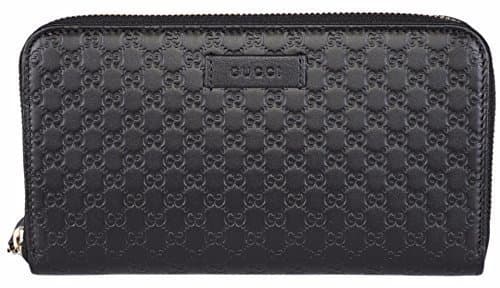 Producto GUCCI mujer cuero Micro GG GUCCI ssima Cremmalera Circundante Cartera