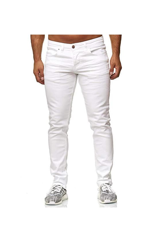 Producto 

Elara Jeans para homens Slim Fit Denim Stretch 