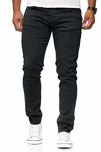 Moda Red Bridge Jeans Slim-Fit Básico Chino de Hombres Denim Elásticos Moda Vaquero