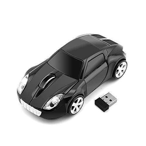 Producto YUHANH Ratones Esports Carro Em Forma De Mouse Sem Fio 2.4G Ratos