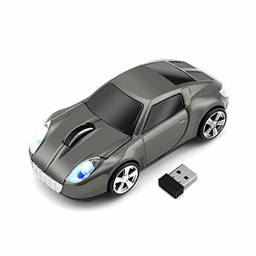 Producto YUHANH Ratones Esports Carro Em Forma De Mouse Sem Fio 2.4G Ratos