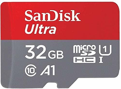 Electronic SanDisk Ultra - Tarjeta de memoria microSDHC de 32 GB con adaptador