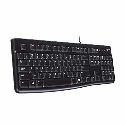 Electrónica Logitech K120 Teclado con Cable Business para Windows