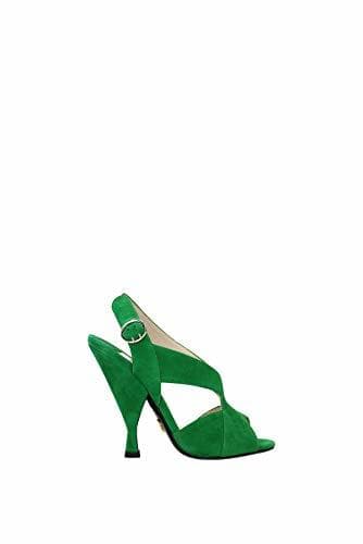 Product Prada - Sandalias para Mujer 1X005F 008 F0016 Verde Size