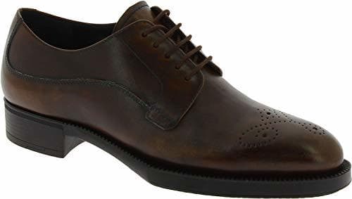 Producto Prada Vitello Deco Zapatos Oxford con Cordones para Mujeres en Piel de