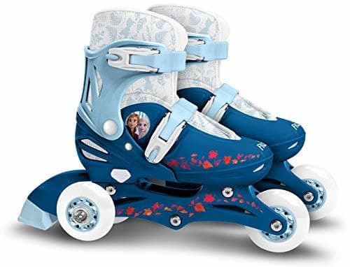 Producto Stamp Sas- Frozen II Adjustable Two in One 3 Wheels Skate, Color