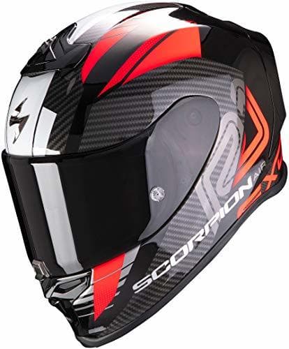 Producto Scorpion Caco EXO-R1 Air Halley S Small BLACK METAL-RED