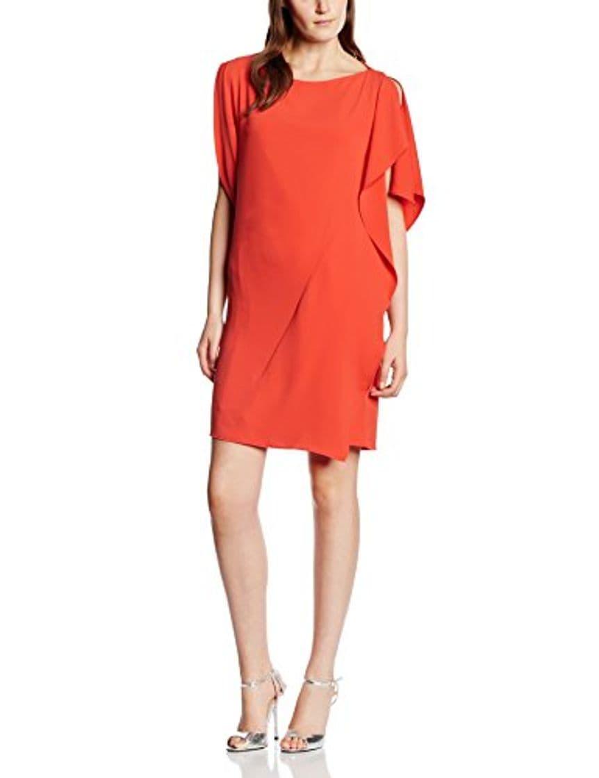 Lugar Pedro del Hierro, VESTIDO TUNICA VOLANTE - Vestido para mujer, color rojo