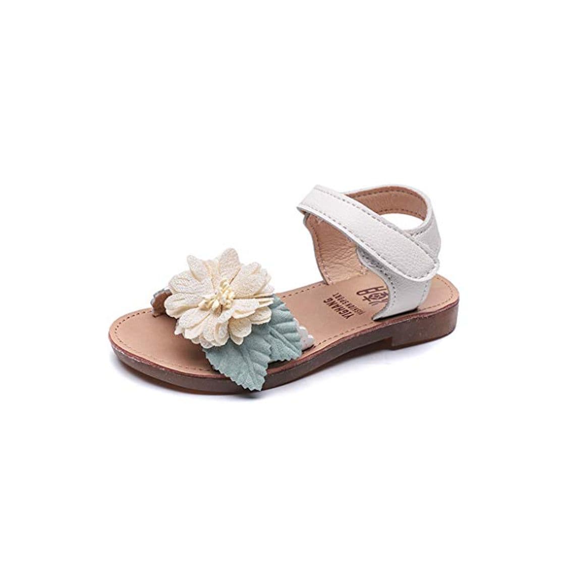 Producto Zapatos Bebe niña Verano Lanskirt Sandalias niña Pantuflas Modernos con Flores Calzado Cómodo Sandalia de Color sólido Chanclas Zapatillas Exterior