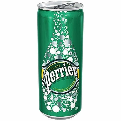 Product Perrier Sparkling Agua Mineral Natural 33cl Delgado Can