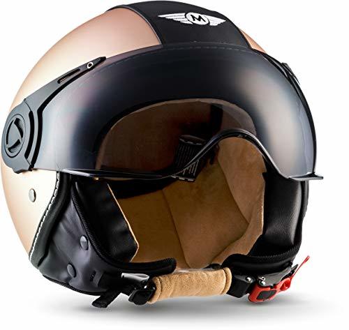 Place MOTO Helmets H44 Biker Jet Casco de Moto Casco de Scooter Casco Chopper