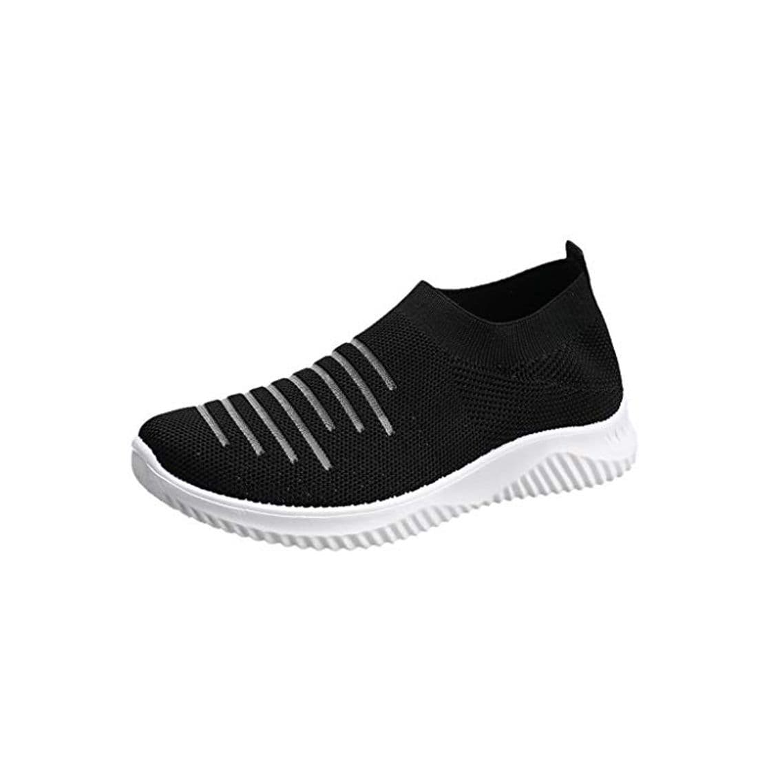 Fashion TUDUZ Zapatillas Mujer Zapatos Suaves Transpirables Ligeros De Malla Zapatillas Estudiantes Deportivas