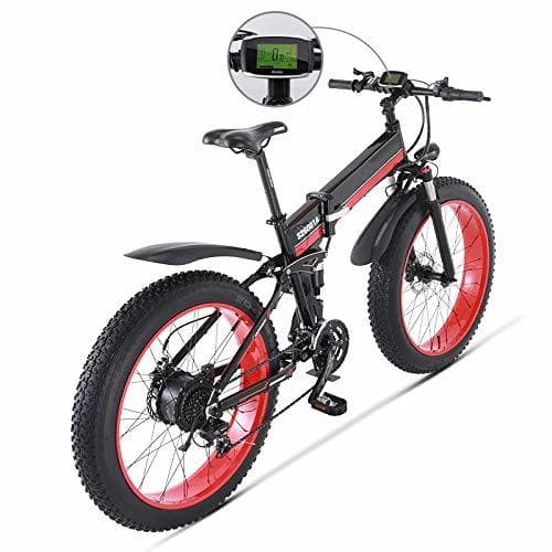 Producto SHIJING Bicicleta eléctrica 1000W eléctrica Bici de la Playa 4.0 Fat Tire