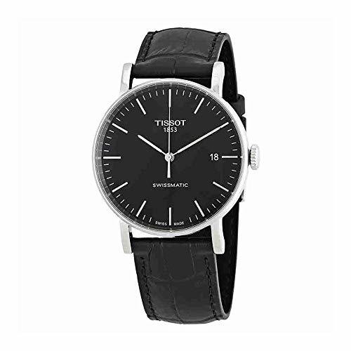 Producto Reloj Tissot Everytime con mecanismo ""Swissmatic" para hombre con correa negra