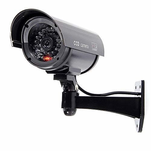 Electrónica BW 1100B Cámara de Seguridad CCTV Falsa de imitación para Interiores y