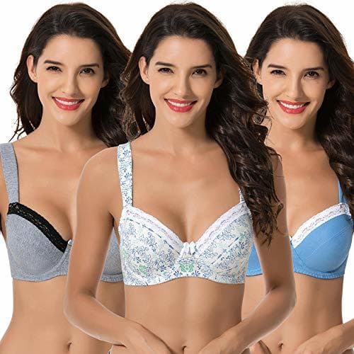 Producto Curve Muse sostén de algodón sin Forro