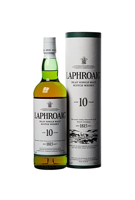 Producto Laphroaig 10 Años Single Malt Whisky Escoces Ahumado