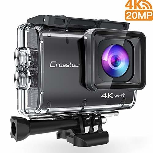 Electronic Crosstour CT9500 Nativo 4K30FP Cámara Deportiva Wi-Fi Camara de Accion(Sumergible de 40M