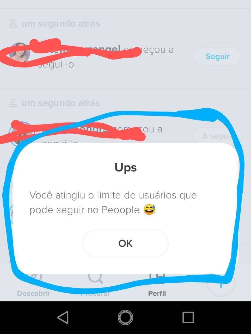 Moda Queremos a APP do peoople desbloqueada dos 7500 seguidos....