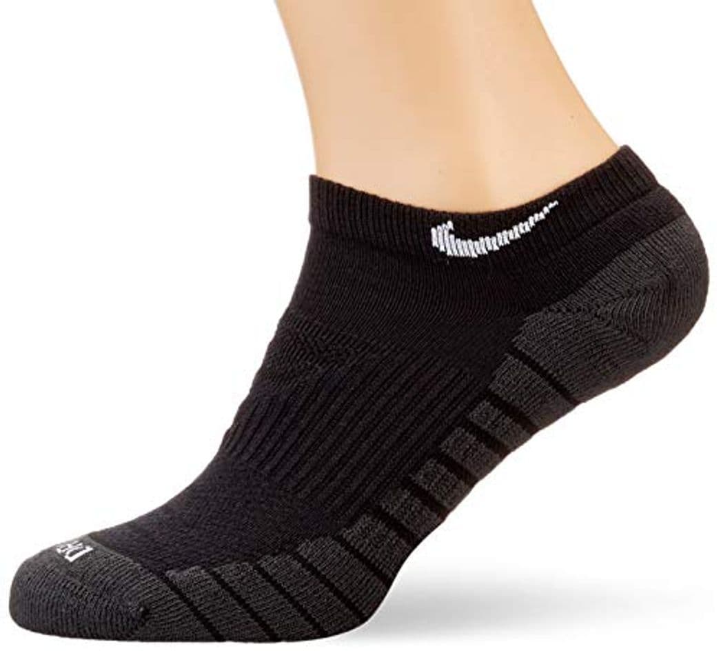 Product NIKE U Nk Evry MAX Cush NS 3pr Calcetines, Unisex Adulto, Black/Anthracite/