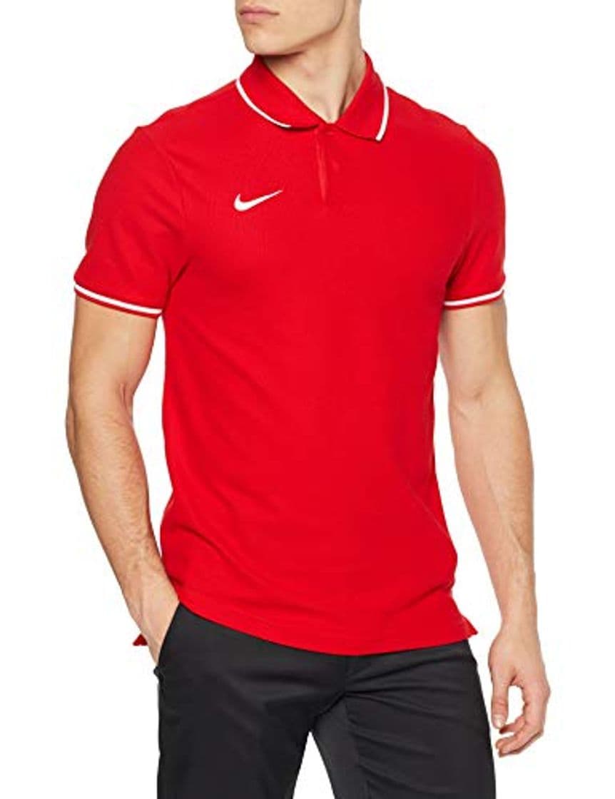 Fashion Nike M TM CLUB19 SS - Polo, Hombre, University Red