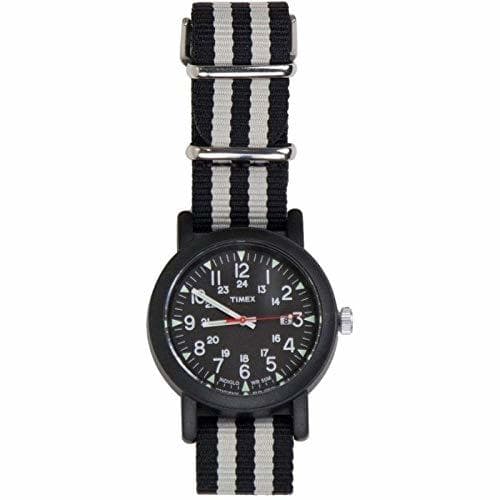 Place Timex indiglo Reloj de Pulsera para Hombre Analógico de Cuarzo con Correa