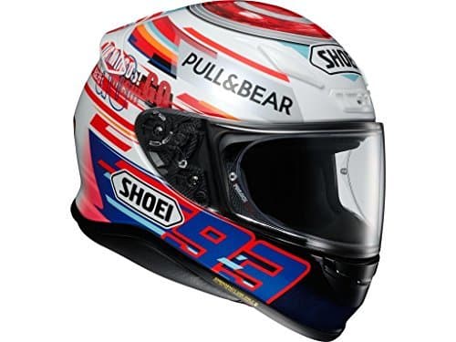 Place Shoei NXR Marquez Power Up Motorcycle Helmet L White Red Blue