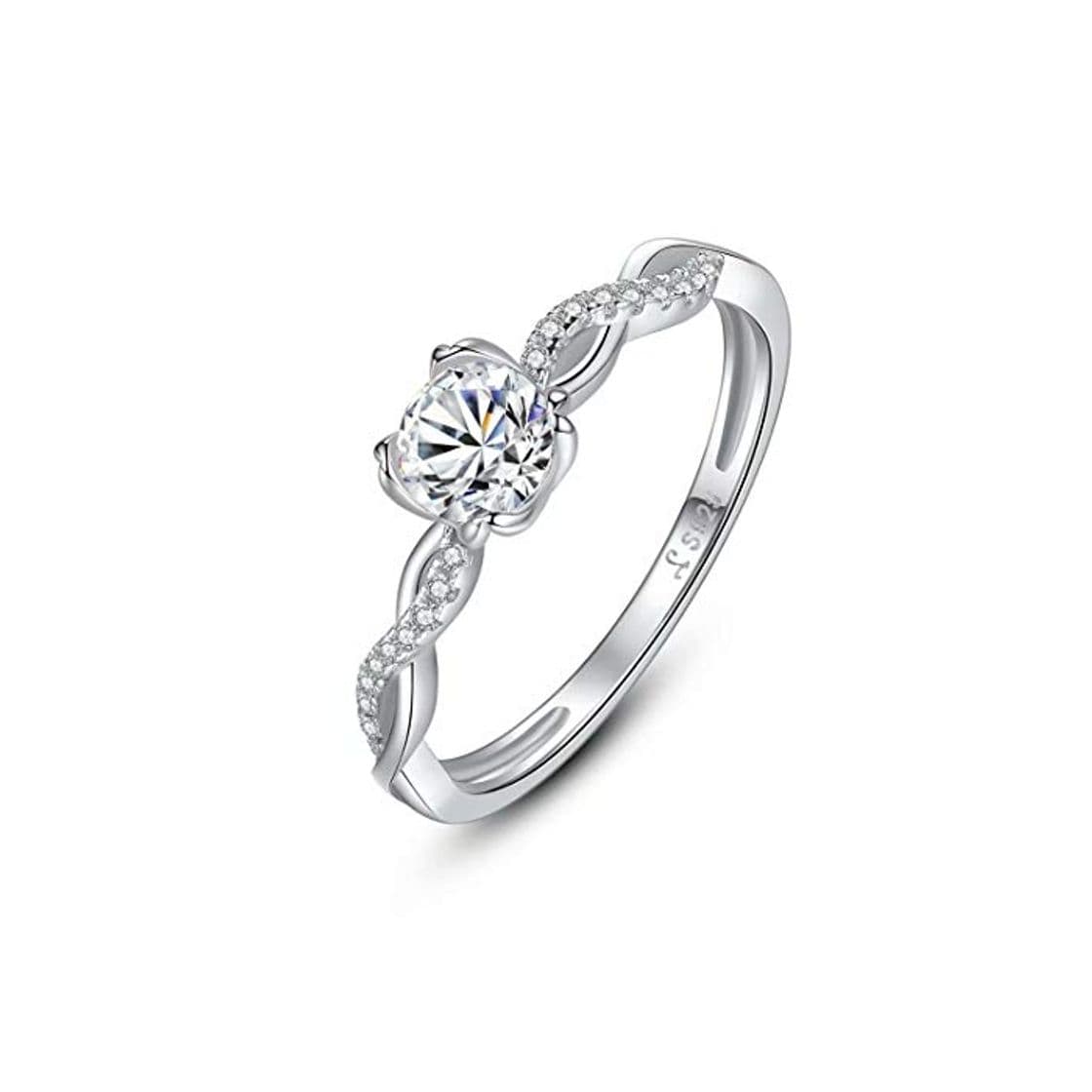 Fashion Qings Anillo de Plata Sterling 925 para Mujer