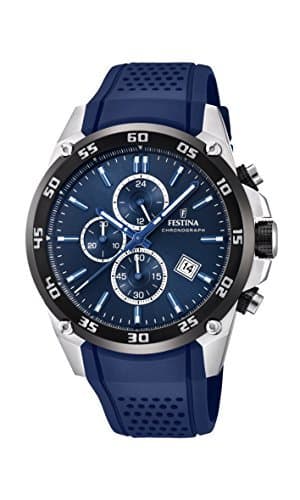 Fashion Festina Reloj Cronógrafo para Hombre de Cuarzo con Correa en Caucho F20330/2