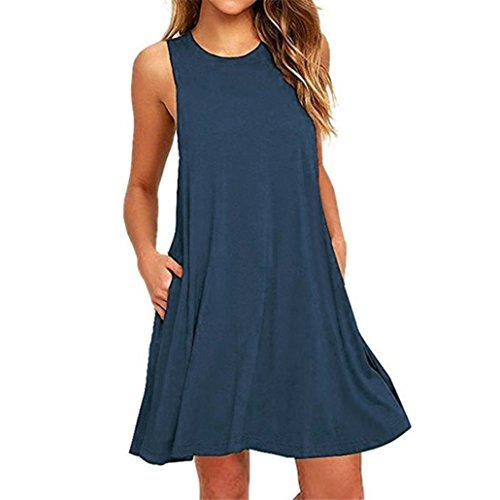 Producto WINWINTOM 2020 Cóctel Fiesta Diario Playa Vestir, Verano Mujer Casual Vestidos, Mujer