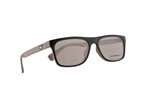 Place Emporio Armani EA 3097-F Gafas 56-17-145 Gris Con Lentes De Muestra 5557