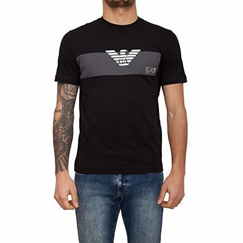 Place Emporio Armani Maglia T-shirt Uomo Nero 3GPT10-PJP6Z-1200