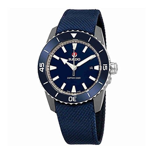 Producto Reloj Rado automático HyperChrome Captain Cook en Titanio y Correa de Nylon