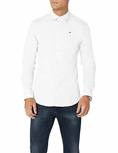 Producto Tommy Hilfiger Original Stretch Shirt Camisa, Blanco