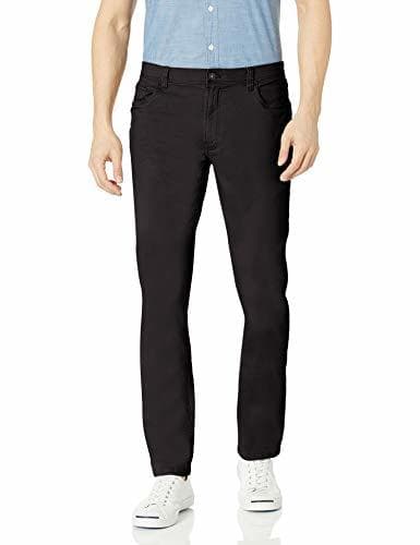 Place Van Heusen Never Tuck Pantalón elástico de 5 Bolsillos para Hombre