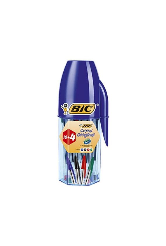 Electronic BIC Cristal Original bolígrafos punta media - colores Surtidos