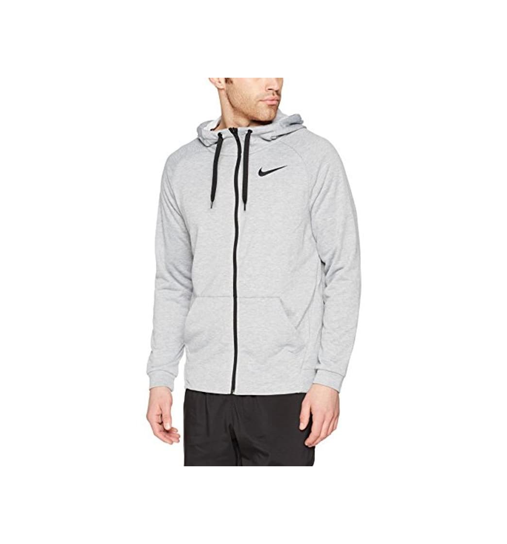 Product Nike M Nk Dry Hoodie FZ Fleece Sudadera, Hombre, Gris Oscuro