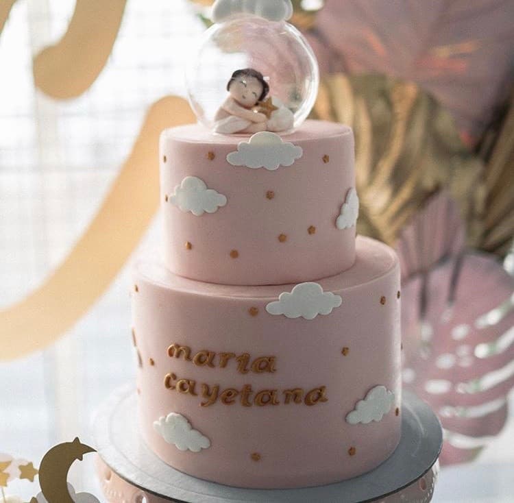 Fashion Baby Shower Cake